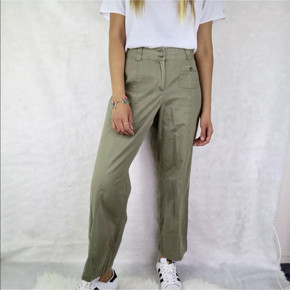 J. Jill Pants - $15 SALE!🔥J. Jill Olive Green Casual Summer Pants